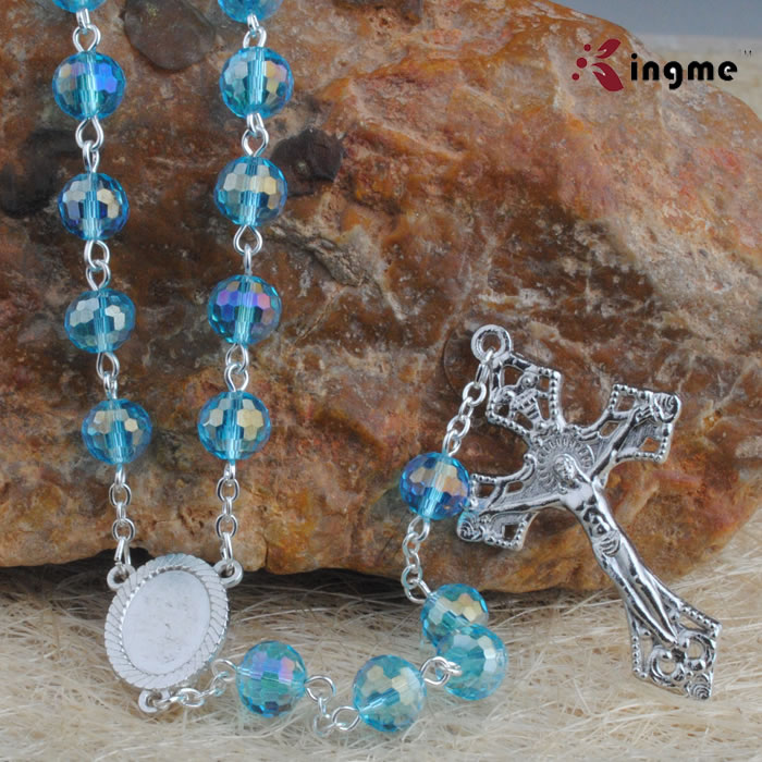 ,crystal beads rosary
